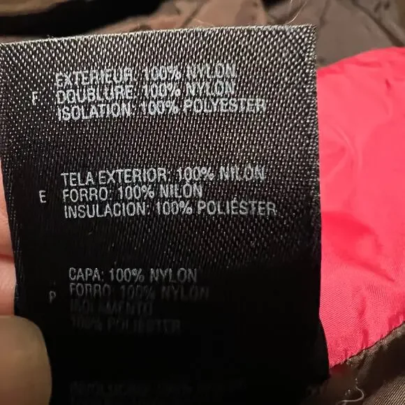 The North Face Coat Womens Medium Hyvent 3 in 1 Ski Winter Hooded Jacket Brown - Picture 9 of 11